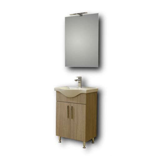 ΕΠΙΠΛΟ ΜΠΑΝΙΟΥ ΣΕΤ MARTIN ECO SONOMA DARK 55 cm