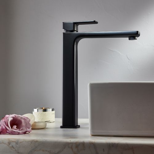 ΜΠΑΤΑΡΙΑ ΝΙΠΤΗΡΑ ΥΨΗΛΗ EURORAMA QUADRA 144309P Black Matt