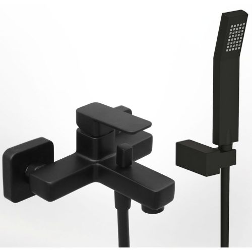 ΜΠΑΤΑΡΙΑ ΛΟΥΤΡΟΥ ΠΛΗΡΕΣ EURORAMA QUADRA 144210 Black Matt