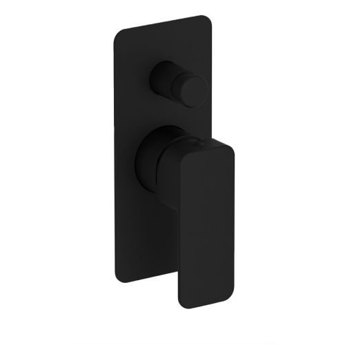 ΜΙΚΤΗΣ ΕΝΤΟΙΧΙΣΜΟΥ ΔΥΟ ΕΞΟΔΩΝ EURORAMA QUADRA 144030SL Black Matt