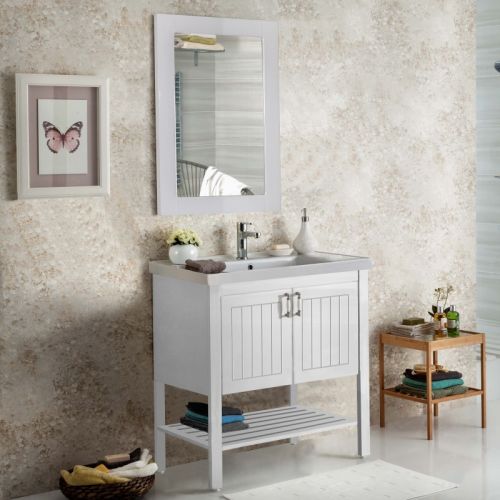 ΕΠΙΠΛΟ ΜΠΑΝΙΟ ΚΟΜΠΛΕ MARTIN EFE WHITE 80 Ματ Λάκα