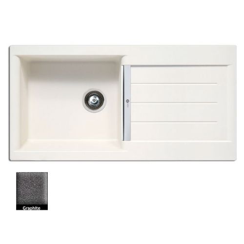 ΝΕΡΟΧΥΤΗΣ ΓΡΑΝΙΤΗ Carron Phoenix JAVA 4100 Graphite 100x51 cm