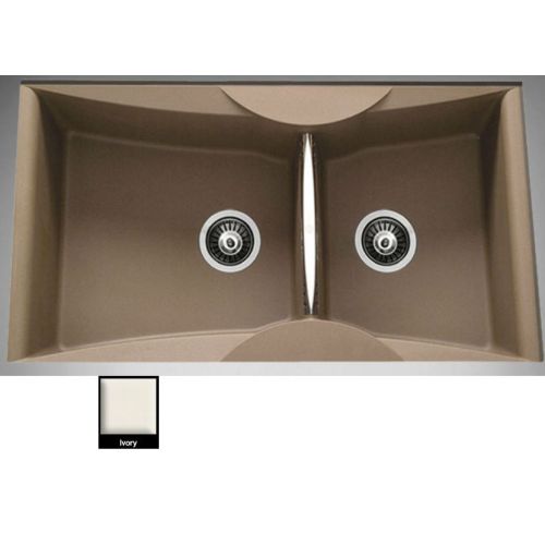 Carron Phoenix ZX 3200U Ivory ΝΕΡΟΧΥΤΗΣ ΓΡΑΝΙΤΗ ΥΠΟΚΑΘΗΜΕΝΟΣ 94x51,5 cm