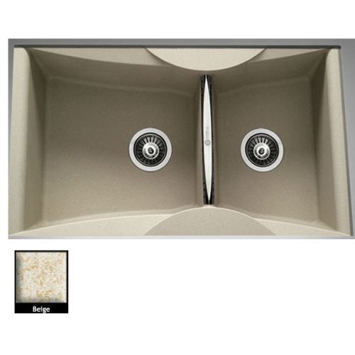 Carron Phoenix ZX 3286U Beige ΝΕΡΟΧΥΤΗΣ ΓΡΑΝΙΤΗ ΥΠΟΚΑΘΗΜΕΝΟΣ 86x50 cm