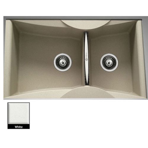 Carron Phoenix ZX 3286U White ΝΕΡΟΧΥΤΗΣ ΓΡΑΝΙΤΗ ΥΠΟΚΑΘΗΜΕΝΟΣ 86x50 cm