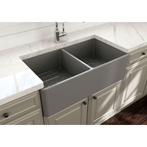 BOCCHI 1139 Grey Matt ΝΕΡΟΧΥΤΗΣ ΠΟΡΣΕΛΑΝΗΣ ΕΠΙΚΑΘΗΜΕΝΟΣ 84x46 cm