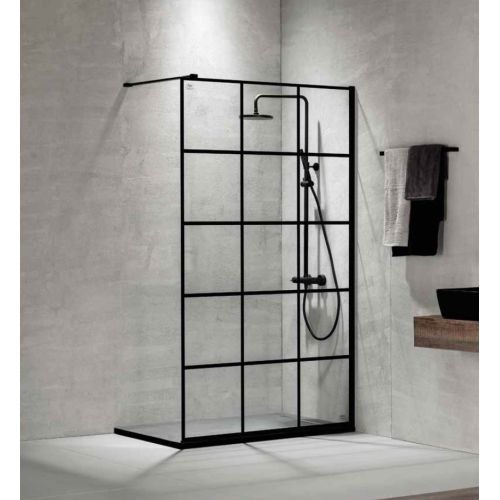 ΔΙΑΧΩΡΙΣΤΙΚΟ / DECOR ΝΤΟΥΣ Devon Iwis Walk-in IW 100 DC Black Matt