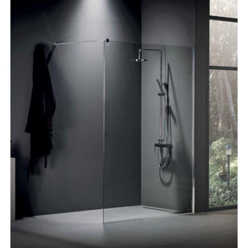 ΔΙΑΧΩΡΙΣΤΙΚΟ ΠΑΝΕΛ ΝΤΟΥΣ Devon Iwis Walk-in IW 120 C Χρώμιο