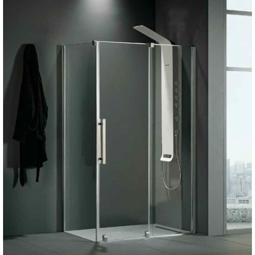 ΚΑΜΠΙΝΑ ΠΟΡΤΑ ΝΤΟΥΖΙΕΡΑΣ Devon Breeze Slider BSL 110 C Χρώμιο & 1 x B3/200-100 ΠΡΟΦΙΛ ΠΡΟΕΚΤΑΣΗΣ