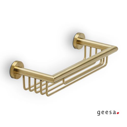 ΕΠΙΤΟΙΧΗ ΣΠΟΓΓΟΘΗΚΗ - ΜΠΟΥΚΑΛΟΘΗΚΗ GEESA Nemox 6514 Gold Brushed