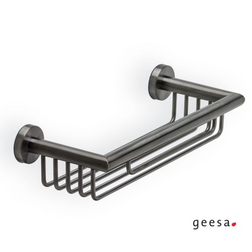ΕΠΙΤΟΙΧΗ ΣΠΟΓΓΟΘΗΚΗ - ΜΠΟΥΚΑΛΟΘΗΚΗ GEESA Nemox 6514 Black Brushed