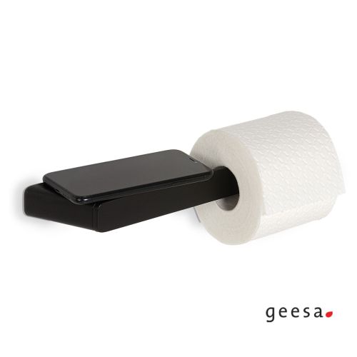 ΧΑΡΤΟΘΗΚΗ ΤΟΙΧΟΥ ΜΕ ΕΤΑΖΕΡΑ GEESA SHIFT 9924 Black Matt