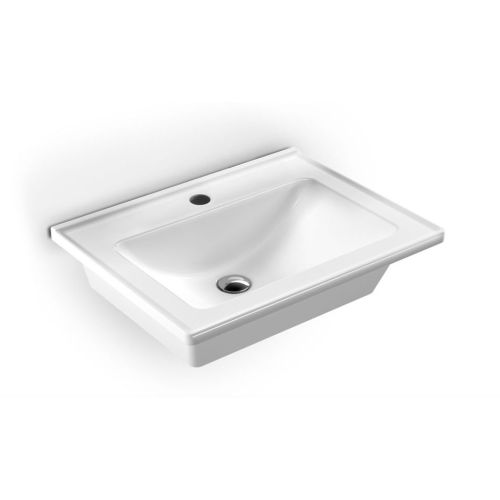 ΝΙΠΤΗΡΑΣ ΚΡΕΜΑΣΤΟΣ Η ΕΠΙΚΑΘΗΜΕΝΟΣ SEREL SLIM 3001 White 60 x 46 cm