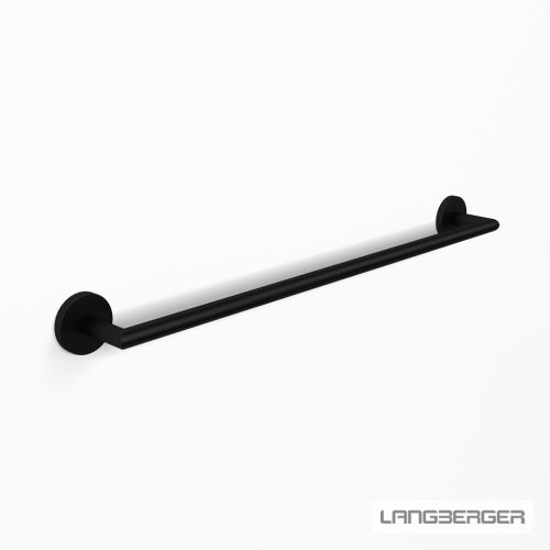 ΠΕΤΣΕΤΟΚΡΕΜΑΣΤΡΑ ΤΟΙΧΟΥ ΣΤΑΘΕΡΗ LANGBERGER SERIES 108 2108-01B Black Matt  60 cm
