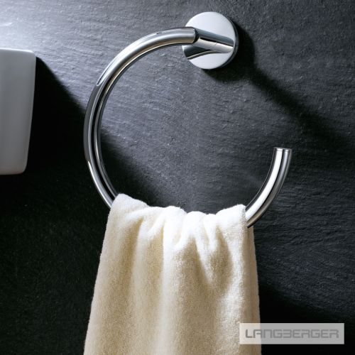 ΚΡΙΚΟΣ ΤΟΙΧΟΥ ΠΕΤΣΕΤΩΝ LANGBERGER SERIES 108 21108-38D Chrome Ø 21,6 cm