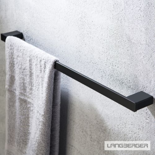ΠΕΤΣΕΤΟΚΡΕΜΑΣΤΡΑ ΤΟΙΧΟΥ ΣΤΑΘΕΡΗ LANGBERGER SERIES 123 21123-01A Black Matt 60 cm