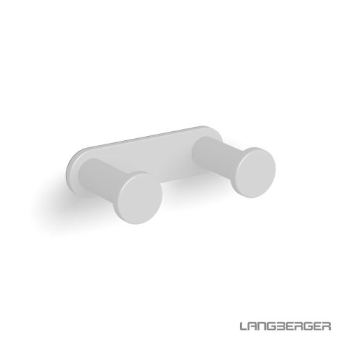 ΑΓΚΙΣΤΡΟ ΤΟΙΧΟΥ ΔΙΠΛΟ LANGBERGER 21280-32A White Matt