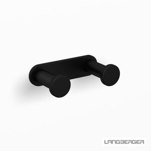 ΑΓΚΙΣΤΡΟ ΤΟΙΧΟΥ ΔΙΠΛΟ LANGBERGER 21280-32A Black Matt