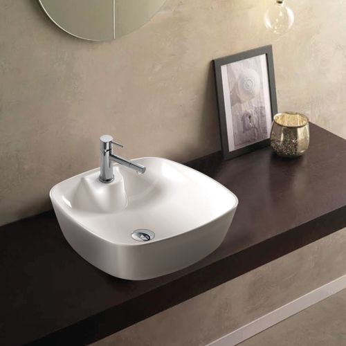 ΝΙΠΤΗΡΑΣ ΕΠΙΤΡΑΠΕΖΙΟΣ SEREL 3016 White 46 x 46 cm