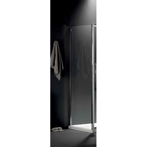 ΣΤΑΘΕΡΟ ΠΑΝΕΛ ΚΑΜΠΙΝΑΣ ΝΤΟΥΖΙΕΡΑΣ Devon Flow Side Panel SPF 70 C Χρώμιο