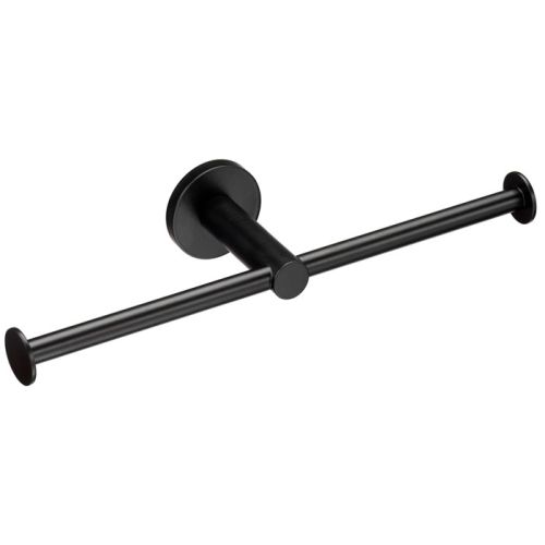 ΧΑΡΤΟΘΗΚΗ ΤΟΙΧΟΥ ΔΙΠΛΗ ΧΩΡΙΣ ΚΑΠΑΚΙ VERDI SIGMA 3033405 Black Matt