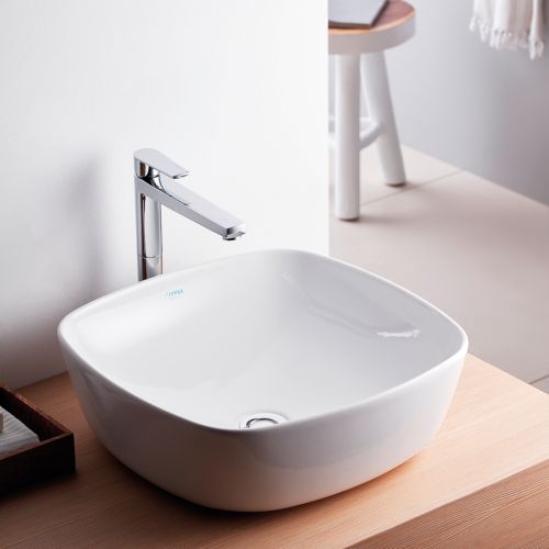 ΝΙΠΤΗΡΑΣ ΕΠΙΤΡΑΠΕΖΙΟΣ SEREL 3049-300 White 46 x 46 cm