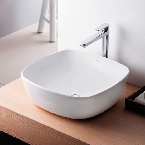 ΝΙΠΤΗΡΑΣ ΕΠΙΤΡΑΠΕΖΙΟΣ SEREL Color Matt 3049-301 White matt 46 x 46 cm