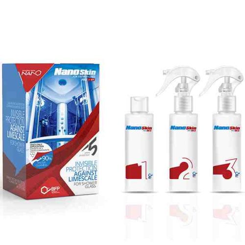NANO-SKIN PRO HyDRoP ΣΕΤ 3 ΠΡΟΪΟΝΤΩΝ ΝΑΝΟΝΟΤΕΧΝΟΛΟΓΙΑΣ 2ης ΓΕΝΙΑΣ ΓΙΑ ΓΥΑΛΙΝΕΣ ΕΠΙΦΑΝΕΙΕΣ