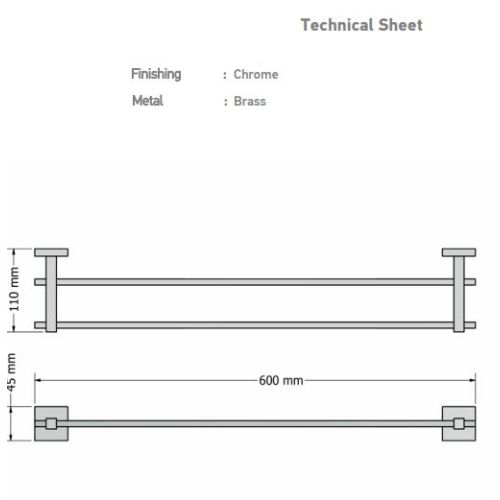 ΠΕΤΣΕΤΟΘΗΚΗ ΔΙΠΛΗ SANCO STRONG A3-23105 60 cm