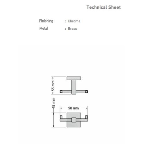 ΑΓΚΙΣΤΡΟ ΤΟΙΧΟΥ ΔΙΠΛΟ SANCO Strong A3-23118
