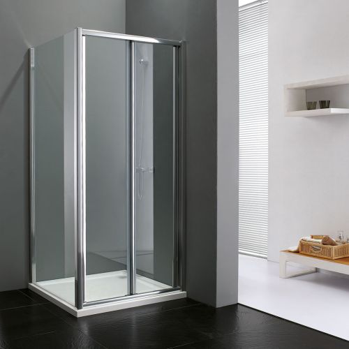 ΚΑΜΠΙΝΑ ΠΟΡΤΑ ΝΤΟΥΖΙΕΡΑΣ Devon Primus Plus BI-FOLD BI 80 T & 1 x N86/185-100 ΠΡΟΦΙΛ ΠΡΟΕΚΤΑΣΗΣ 79,5-82,5 x h 185 cm
