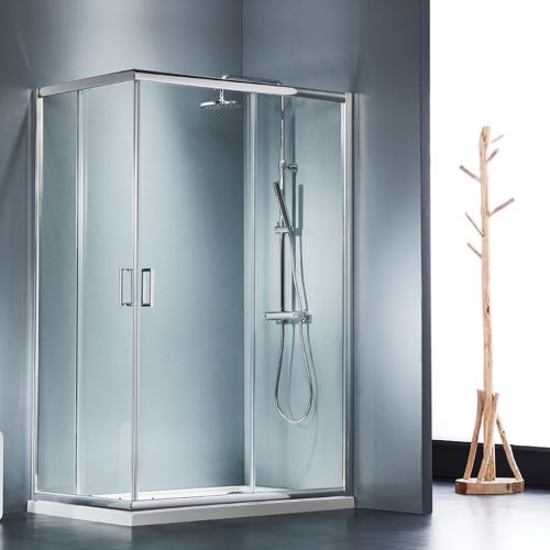ΚΑΜΠΙΝΑ ΝΤΟΥΖΙΕΡΑΣ ΑΣΥΜΜΕΤΡΗ Starlet Corner Entry 12080 Clear 120x80xh 180 cm