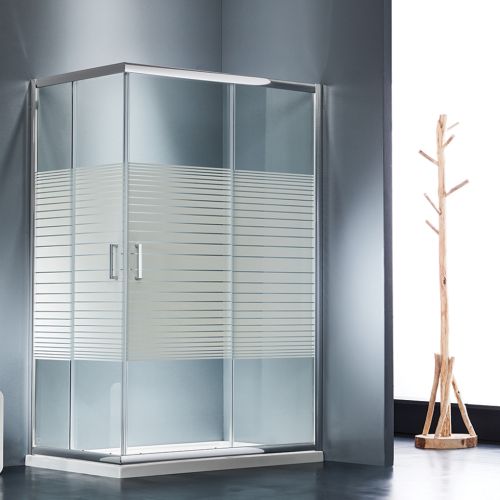 ΚΑΜΠΙΝΑ ΝΤΟΥΖΙΕΡΑΣ ΑΣΥΜΜΕΤΡΗ Starlet Corner Entry CS 12080 Stripes 120x80xh 180 cm