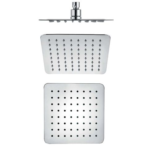 ΚΕΦΑΛΗ ΝΤΟΥΖ ΤΕΤΡΑΓΩΝΗ ΜΟΟΝ Shower 45109 Inox 30x30 cm