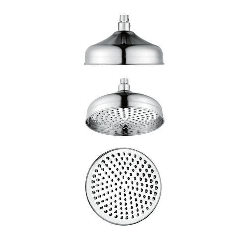 ΚΕΦΑΛΗ ΝΤΟΥΖ ΜΟΟΝ Shower 45102 Retro Ø 20cm Χρώμιο