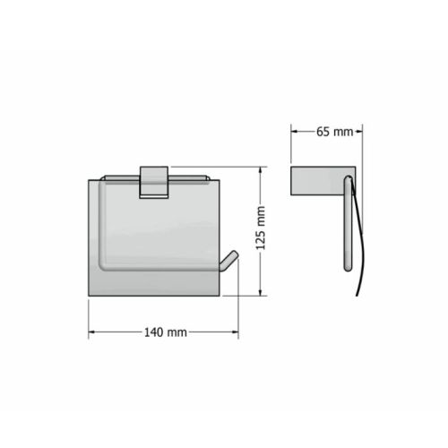 ΧΑΡΤΟΘΗΚΗ ΤΟΙΧΟΥ ΜΕ ΚΑΠΑΚΙ SANCO Best A3-15717