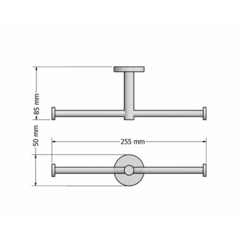 ΧΑΡΤΟΘΗΚΗ ΤΟΙΧΟΥ ΔΙΠΛΗ SANCO Twist A3-14326