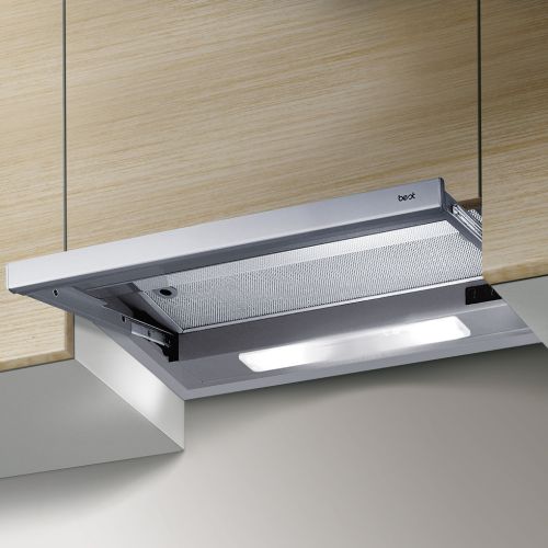 ΑΠΟΡΡΟΦΗΤΗΡΑΣ ΚΟΥΖΙΝΑΣ ΕΝΤΟΙΧΙΖΟΜΕΝΟΣ BEST Bellagio 90 ΓΚΡΙ  90 cm