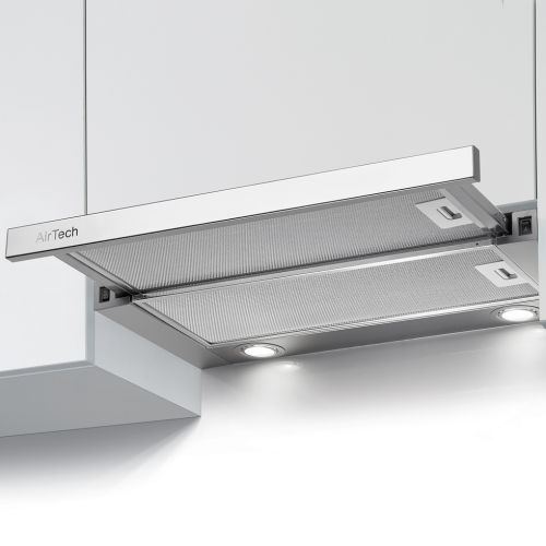 ΑΠΟΡΡΟΦΗΤΗΡΑΣ ΣΥΡΟΜΕΝΟΣ AIRTECH SL 3000 TURBO INOX 60 cm