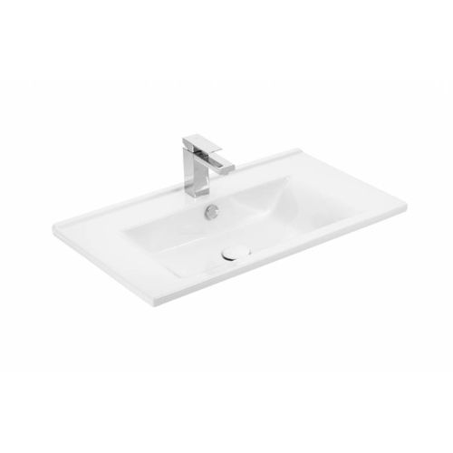 ΕΠΙΠΛΟ ΜΠΑΝΙΟΥ Set Drop SORRENTO 75 Natural Wood Finish 75cm
