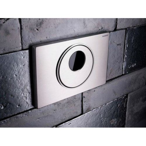 ΠΛΑΚΕΤΑ ΦΩΤΟΚΥΤΤΑΡΟΥ ΕΝΕΡΓΟΠΟΙΗΣΗΣ ΓΙΑ ΚΑΖΑΝΑΚΙΑ 12cm GEBERIT Sigma 10 115.891.SN.5 ΜΕ ΜΠΑΤΑΡΙΑ