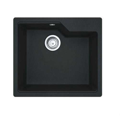 ΝΕΡΟΧΥΤΗΣ ΓΡΑΝΙΤΗ Carron Phoenix ARUBA 6050 Black 56x50 cm