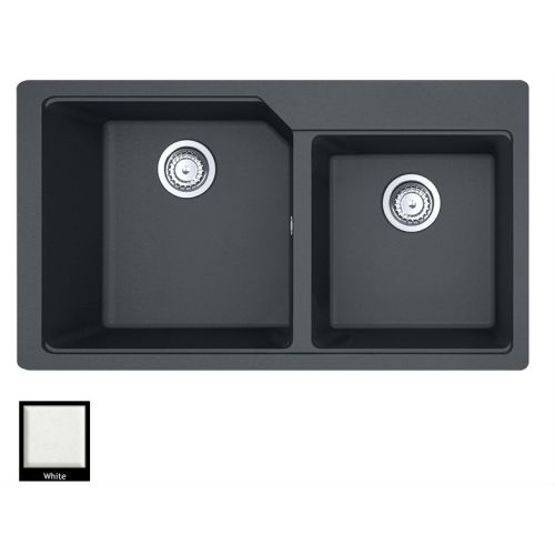 ΝΕΡΟΧΥΤΗΣ ΓΡΑΝΙΤΗ Carron Phoenix ARUBA 6205 White 86x50 cm