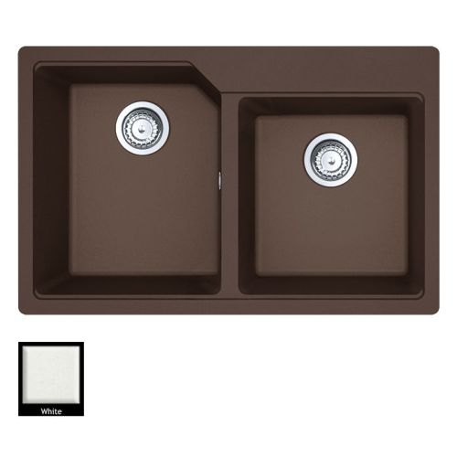 ΝΕΡΟΧΥΤΗΣ ΓΡΑΝΙΤΗ Carron Phoenix ARUBA 6200 White 78x50 cm