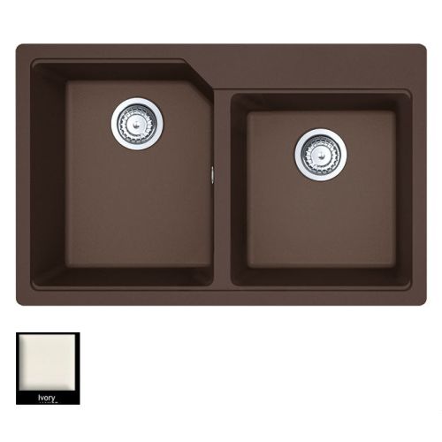 ΝΕΡΟΧΥΤΗΣ ΓΡΑΝΙΤΗ Carron Phoenix ARUBA 6200 Ivory 78x50 cm