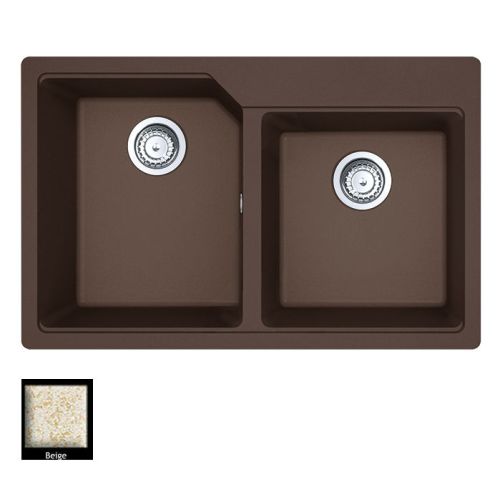 ΝΕΡΟΧΥΤΗΣ ΓΡΑΝΙΤΗ Carron Phoenix ARUBA 6200 Beige 78x50 cm