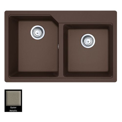 ΝΕΡΟΧΥΤΗΣ ΓΡΑΝΙΤΗ Carron Phoenix ARUBA 6200 Oyster 78x50 cm