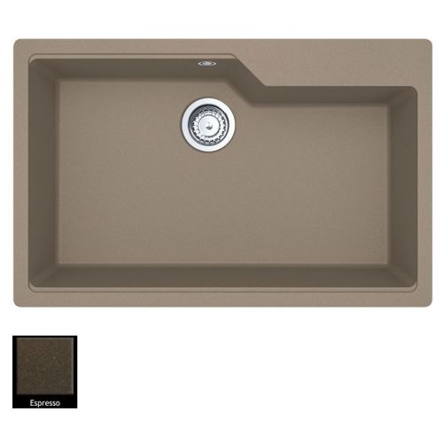 ΝΕΡΟΧΥΤΗΣ ΓΡΑΝΙΤΗ Carron Phoenix ARUBA 6075 Espresso 78x50 cm