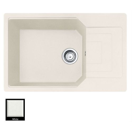 ΝΕΡΟΧΥΤΗΣ ΓΡΑΝΙΤΗ Carron Phoenix ARUBA 6100 White 78x50 cm