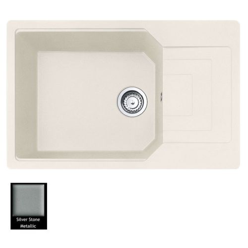 ΝΕΡΟΧΥΤΗΣ ΓΡΑΝΙΤΗ Carron Phoenix ARUBA 6100 Silver Stone 78x50 cm